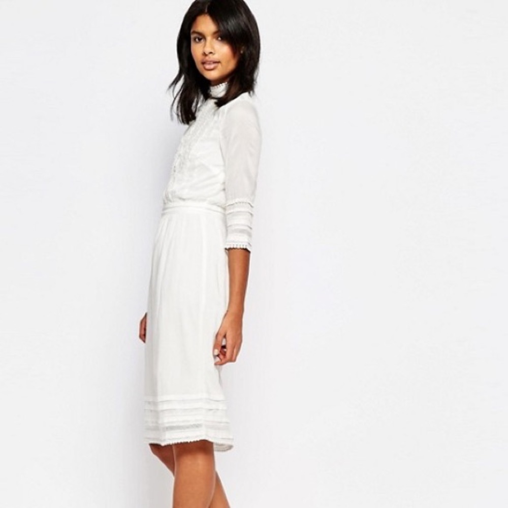 Warehouse Victoriana Dress - Size 4